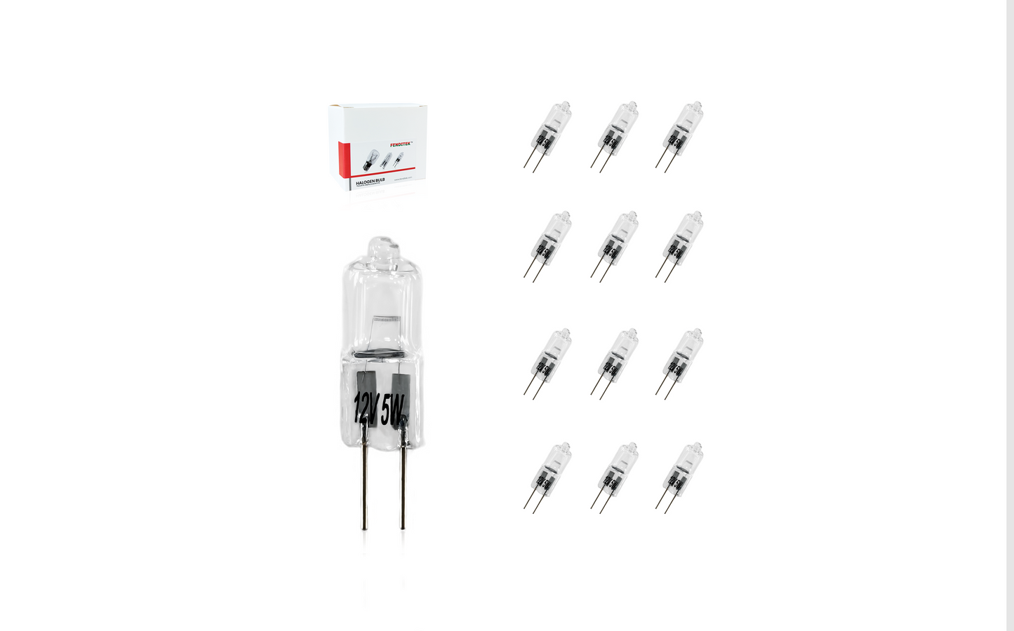 G4 12V 5W Halogen Light Bulb