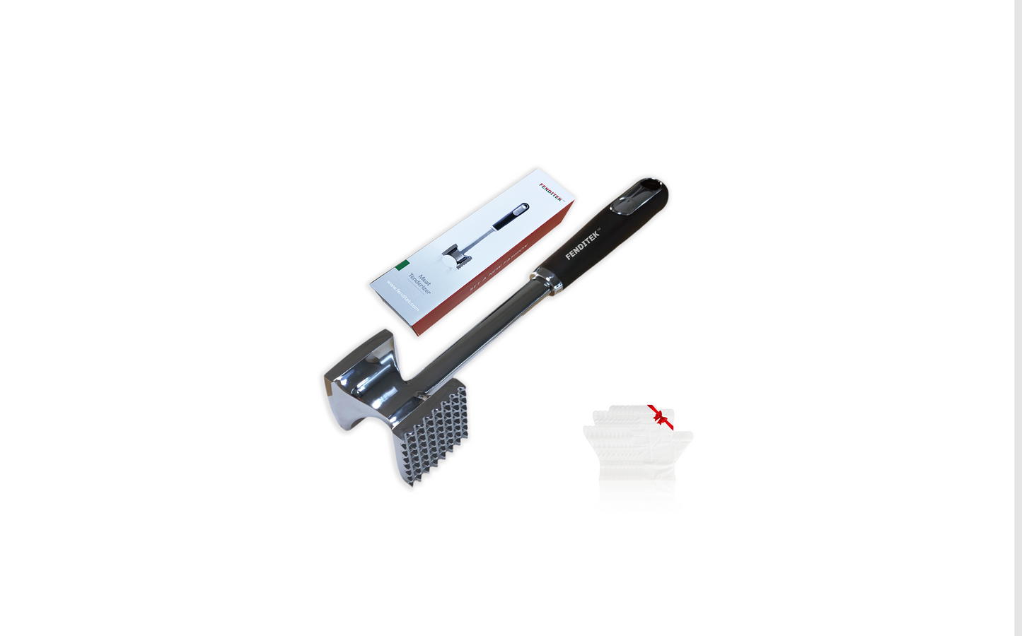Dual-side Meat Tenderizer Tool